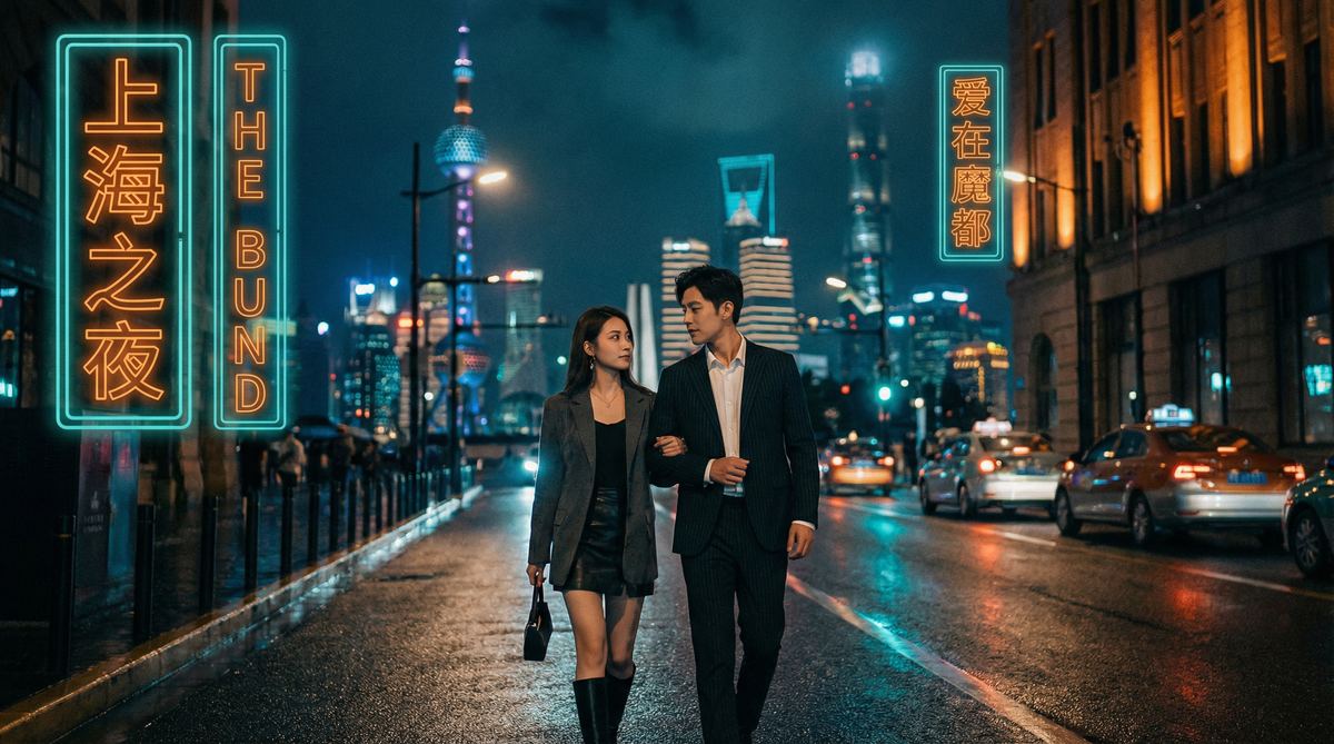 萝莉岛视频：都市情感剧《魔都之夜》