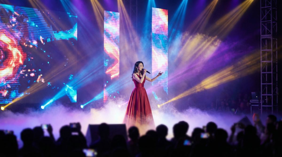 萝莉岛视频：星光演唱会现场直击